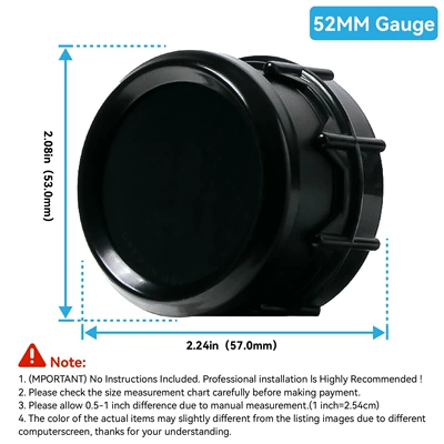 modified instrument led display fuel: automobile instrument
