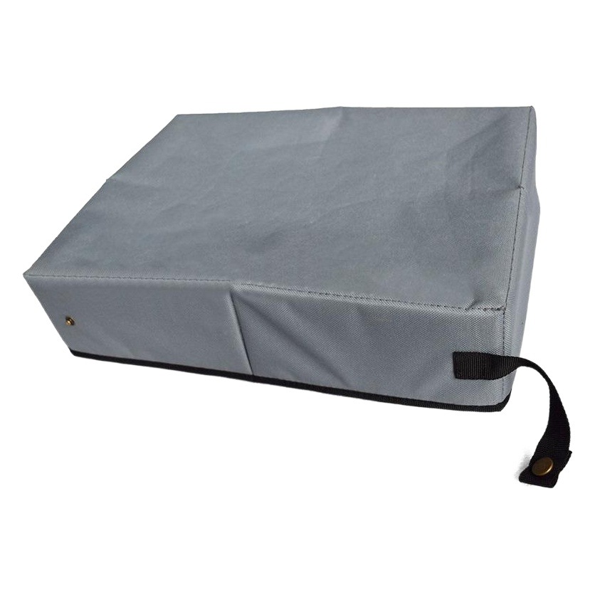 Caja de arena plegable para gatos para viajes, inodoro portátil para automóvil con gran espacio, nido para mascotas resistente a arañazos y antideslizante.