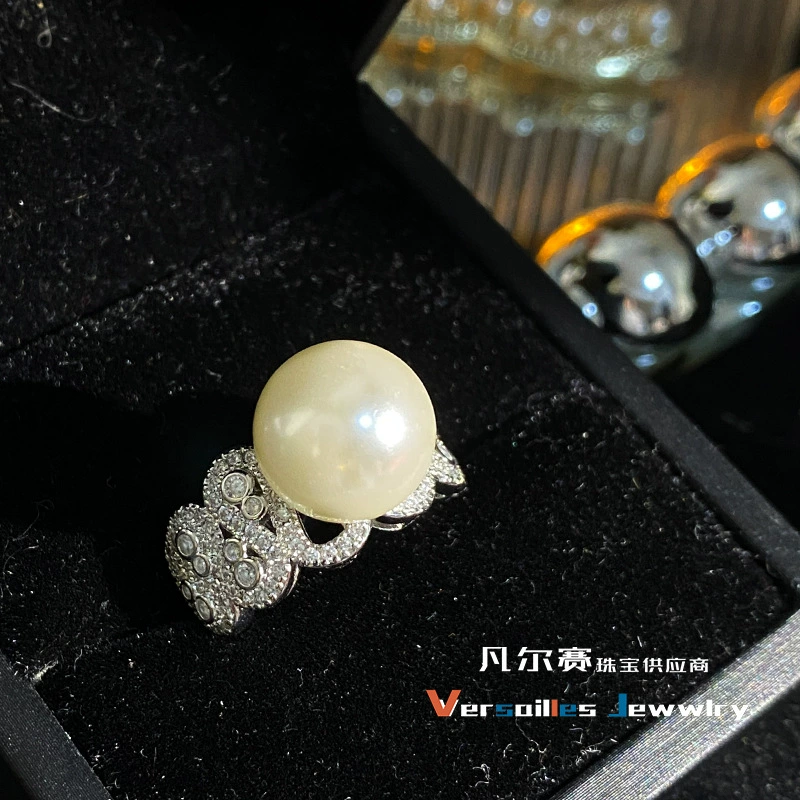 VERSA Little Red Book Gaoding Honeycomb Gem Pearl Ring True Global Golden Daxi CUIC Cuic Ring Ring Ring
