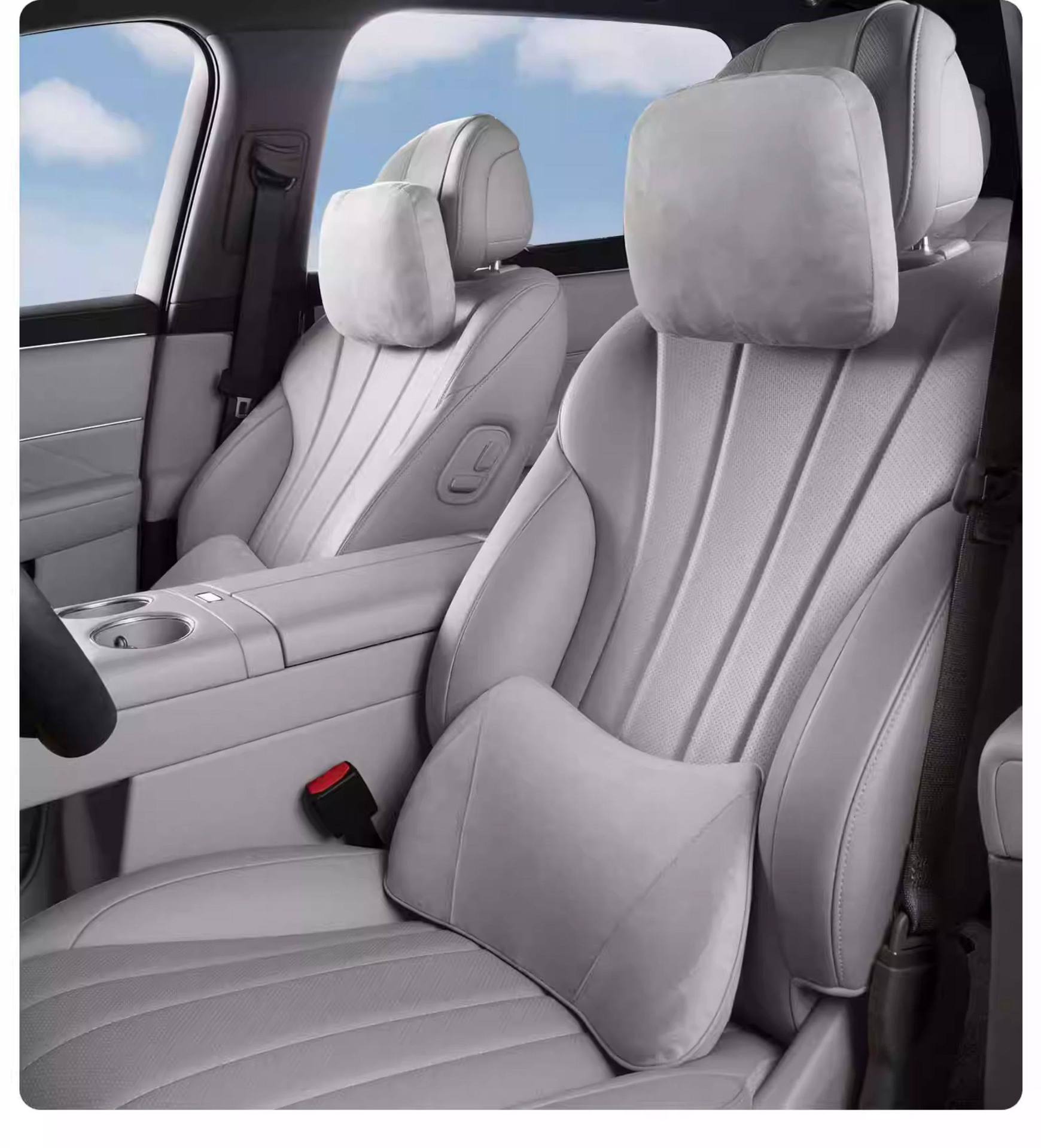 Suitable for Fangchengbao Titanium 7 Headrest, Lumbar Support, Neck Pillow, Neck and Waist Protection, Car Interior Modification Accessories, Complete Set of Accessories