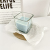 Square cup, aromatherapy, candle, atmospheric evening dress, jewelry