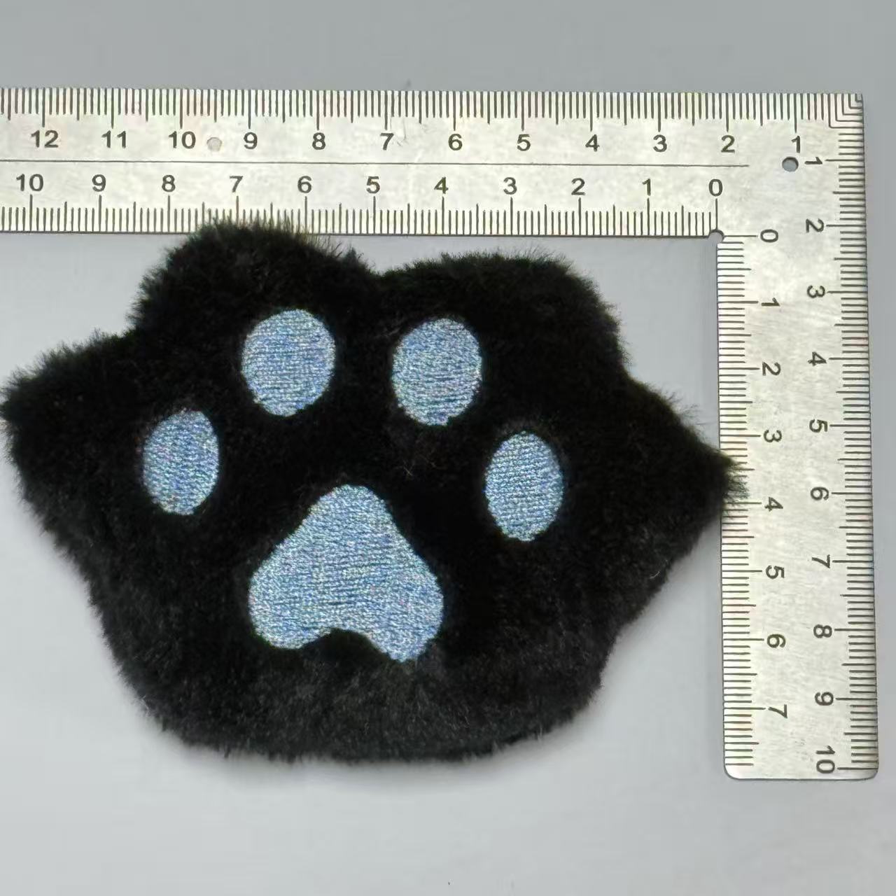 Kedi Pençesi Renkli Oyuncak Peluş Çizgi Film DIY Dolgu Bebek Kolye Aksesuarı Malzeme Dekorasyon Ayakkabı Şapka Aksesuarı