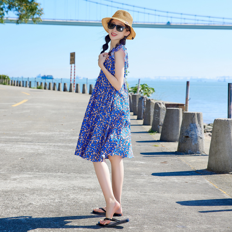 Diseño original vestido de las niñas de Corea del Sur ropa los niños verano nuevo 2024 niños verano poco vuelo princesa vestido