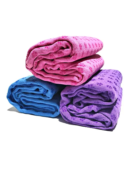PVC Plum Blossom Yoga Blanket Spreading Towel Sweat-Absorbing Non-Slip Towel Household Yoga Fitness Special Cloth Mat