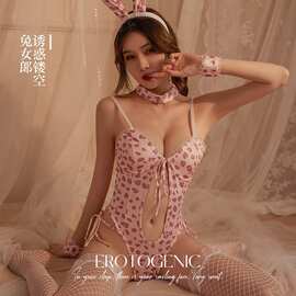 爱裳悠情趣内衣批发一件代发纯欲诱惑情趣制服套装兔女郎开裆