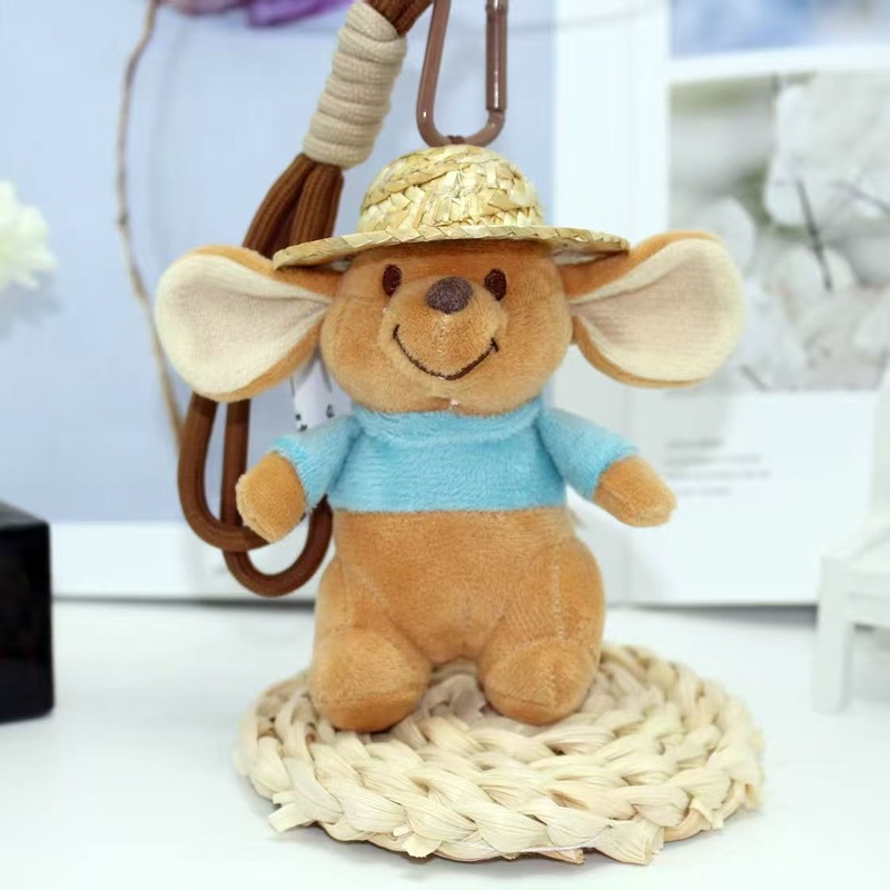 超萌えパジャマカンガルーのぬいぐるみのカバンにストラップをつけて、彼女の親友の誕生日プレゼントをプレゼントします。|undefined