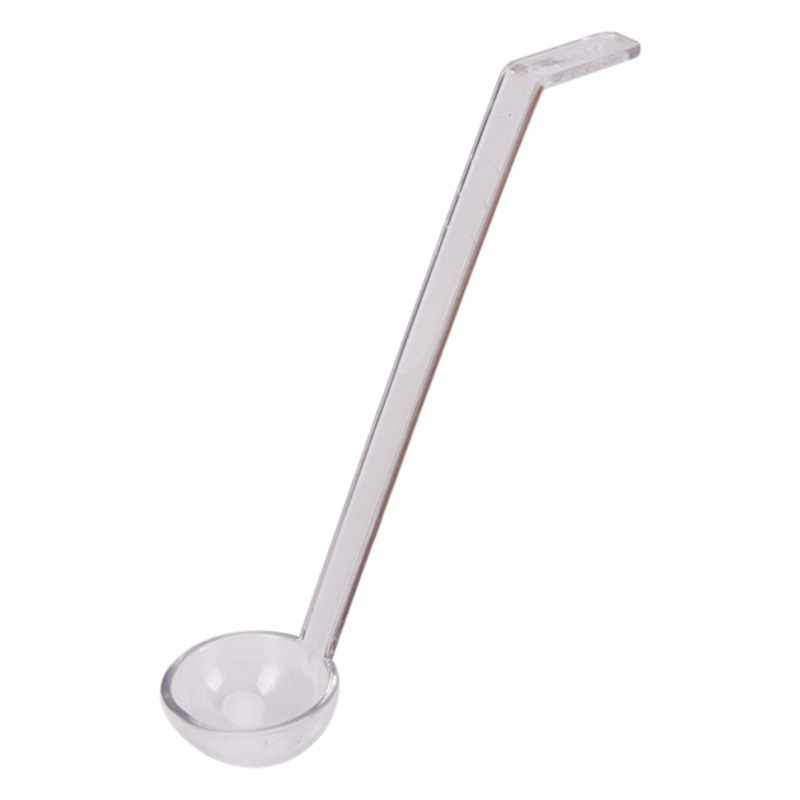 PC acrylic long handle with hook measuring spoon oz spoon transparent jam spoon ingredients spoon grams spoon milk tea shop Special