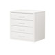 Multi-layer Desktop Cabinet of Drawers Cream Style Small Iron Cabinet Storage Box Steel Table File Cabinet Drawing Book Drawing Storage Cabinet
