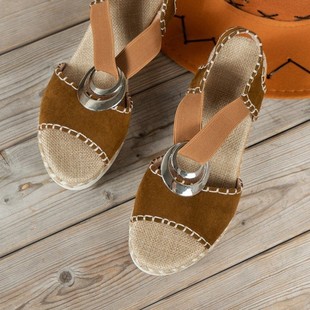 Roman Sandals wish Amazon New Sandals Women's 2023 Summer European and American Trade Thick Bottom Wedge Fish Mouth