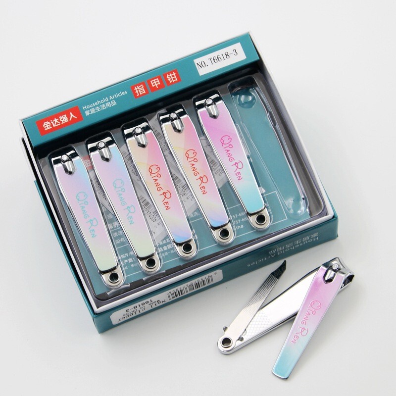 New strong fashion boutique color Glaze nail clippers gift box packaging large 6618-3 nail clippers 2 yuan store supply New strong fashion boutique color Glaze nail clippers gift box packaging large 6618-3 nail clippers 2 yuan store supply
