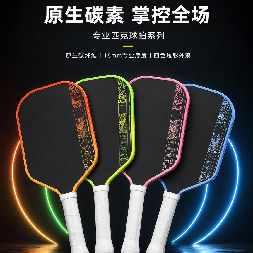 Yula's same model T700 carbon fiber GEN4 pickleball racket gift set, suitable for professional competition and recreational use