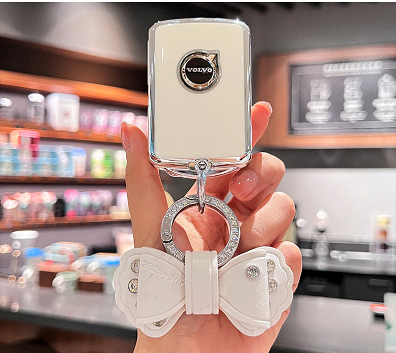 Special Volvo Key Cover for Xc60, Xc40, S90, S60, Xc90, V60, V90 High-End Car Key Case for Men and Women