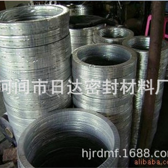 生产特高压内外环金属缠绕垫片机械密封密封件密封垫片