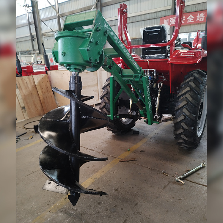 挖树坑机 绿化种树钻孔机 直径40公分深度80公分 挖坑机