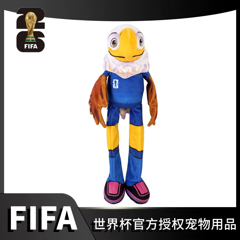 FIFA Officially Authorized Pet Products World Cup US IP Mascot Sea Eagle Oversized Doll