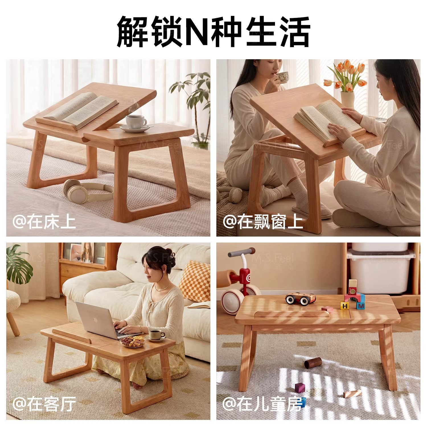 Ventana flotante pequeña mesa de madera sólida plegable pequeña mesa de té balcón mesa de té doméstica de alta calidad tatami japonés mesa kang