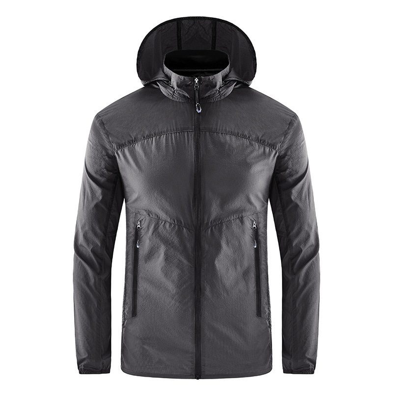 拓路者同款夏季防晒服薄款透气拼色皮肤衣运动户外风衣钓鱼防晒衣|ms