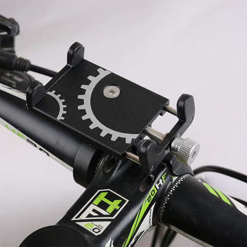 Wholesale bicycle mobile phone holder aluminum alloy fixed navigation bracket battery electric vehicle motorcycle mobile phone holder