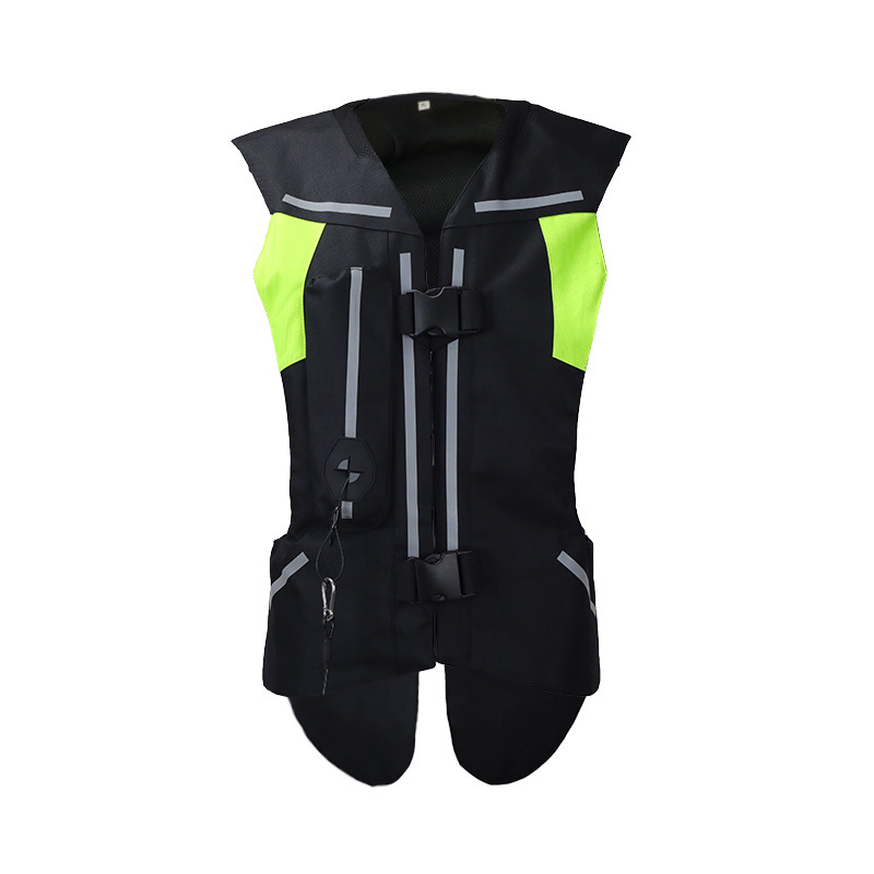 Reflective Vest for Motorcycle Riders, Airbag Vest, Racing Safety Gear, Anti-Fall, Quick-Dry