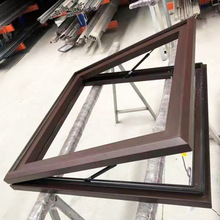 厂家供应铝合金焊接天窗平底款阳光房天窗消防排烟地下采光天井窗