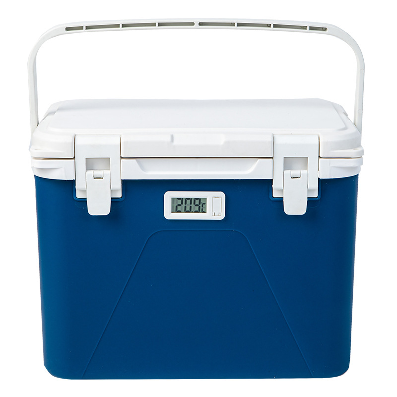 Caja de refrigeración de medicina de cadena de frío caja de aislamiento espécimen de leche materna transporte de caja de aislamiento de automóviles al aire libre campamento cabina portátil