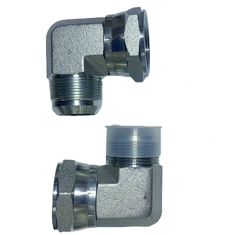 FRE&EDOM  美制螺纹 JIC37°扩口式接头90°弯头 6500系列 MJ-FJS