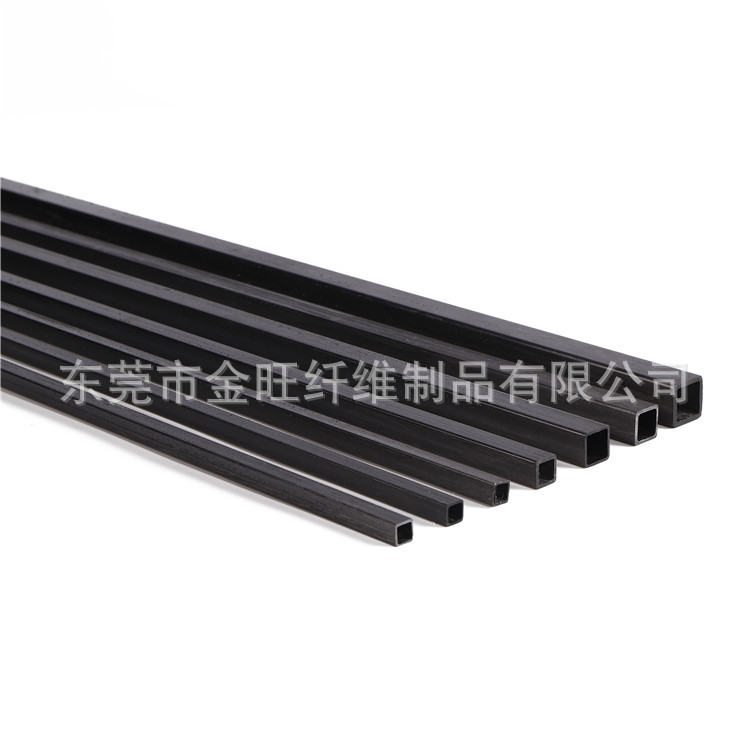 碳纤维方管 高强度碳纤维方管 外方内方碳纤维方管