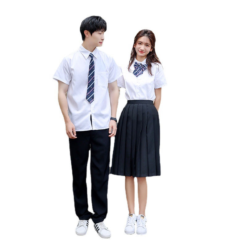 대학 스타일 고등학생 여름 대학 스타일 스포츠 회의 고등학생 졸업 시즌 교복 큰 합창 교복 교복 세트