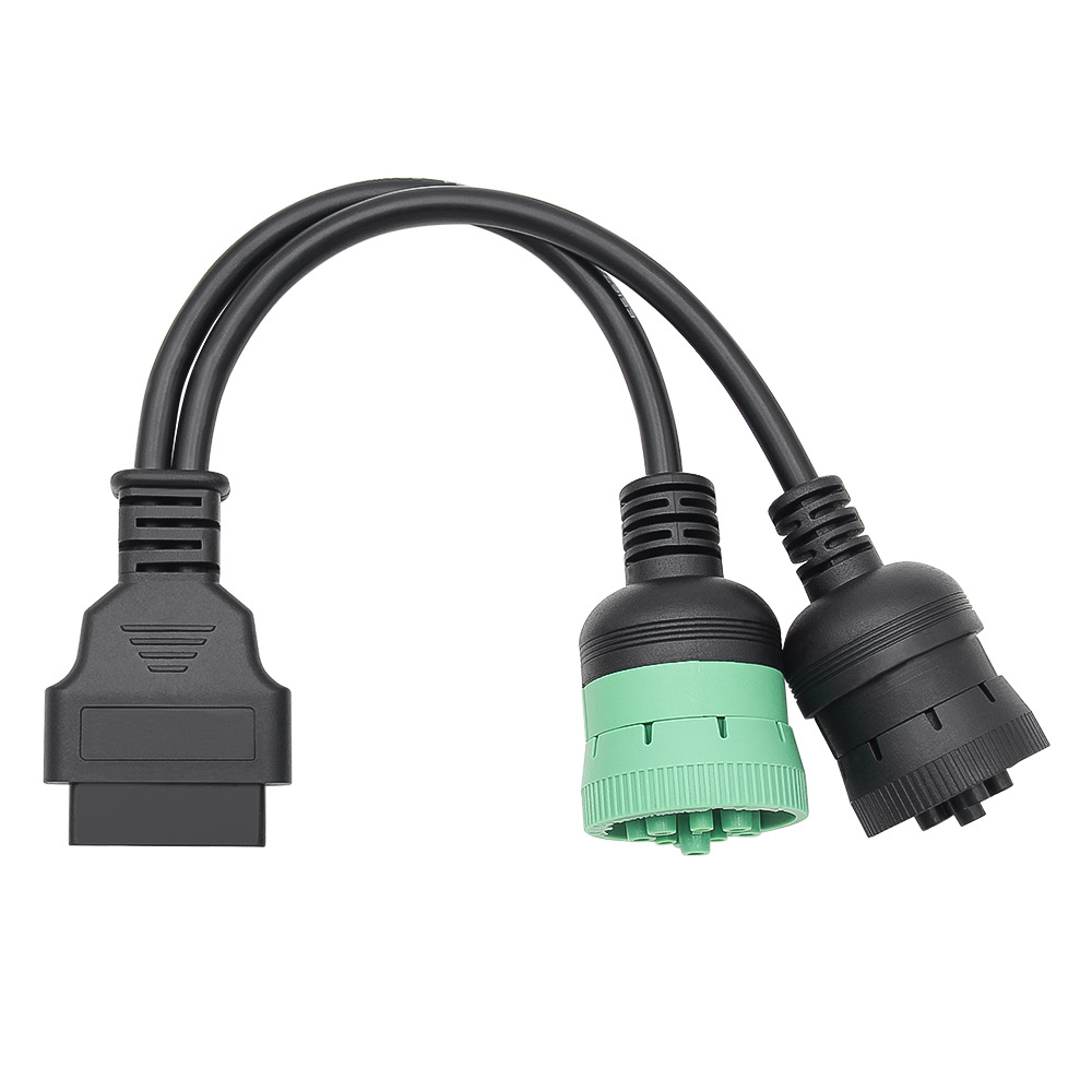 Diagnostic instrument truck adapter OBD truck cable J1939 J1708 J1587 9 6pin