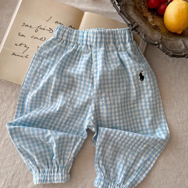 918-블루 체크 무늬