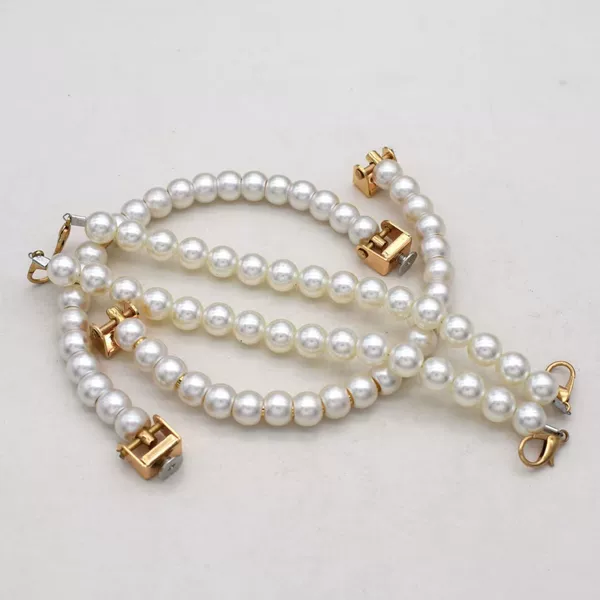 Wholesale Pearl Handles for Wedding Candy Boxes, Pearl Handles for Handbags, Wholesale Jewelry Accessories, Pearl Handles