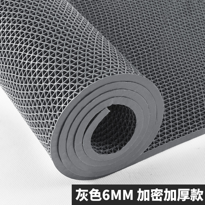 [조리된 접착제] 6.0mm 두께의 내마모성 회색