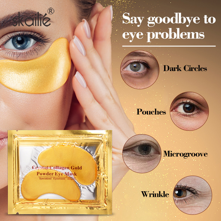 6g 金色眼膜（3# 金色专用袋） 韩版奢华黄金胶原蛋白眼膜 自有品
