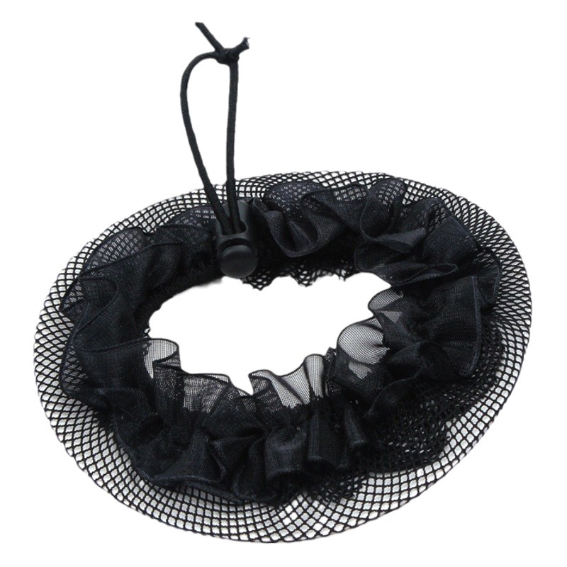 Drawstring children's hair net net pocket ballet dance grading performance girl's ball head invisible net female plate hair net suit
