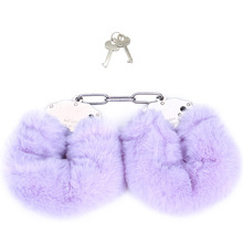 爆款情趣sm金属手铐毛绒加厚捆绑束缚道具柔软不伤手成人用品398