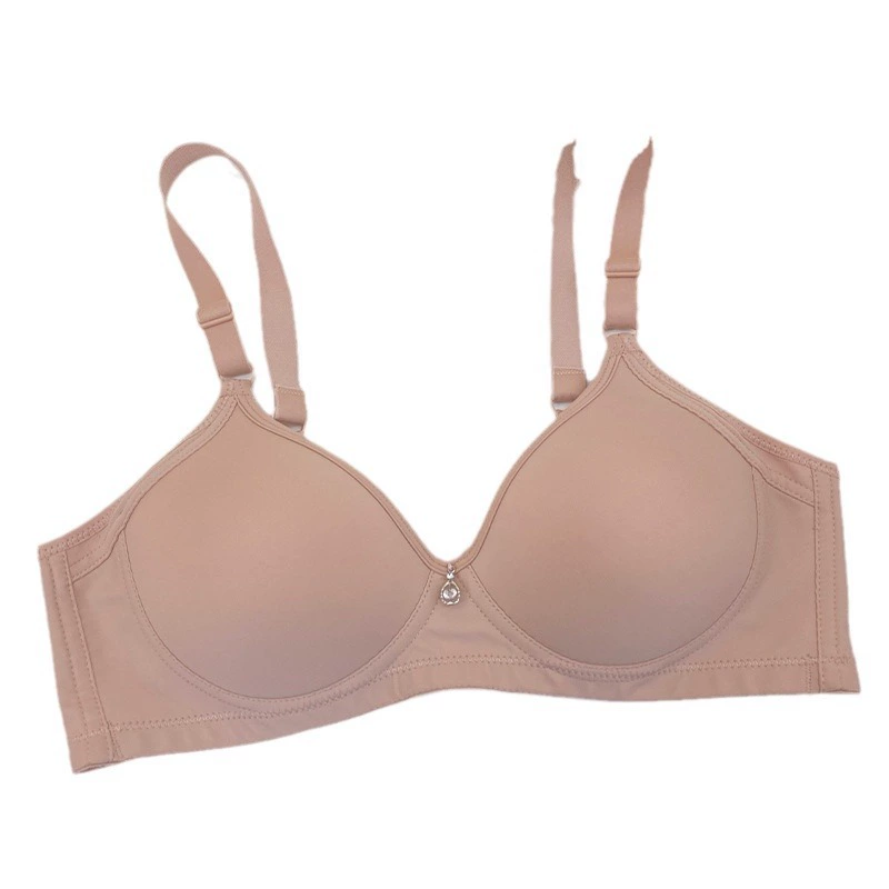 莹嫦 Breathable comfortable wireless bra, supporting underwear, plus size