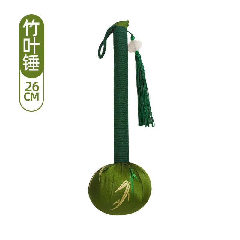 26CM 쑥 새틴 해머 [대나무잎풍]