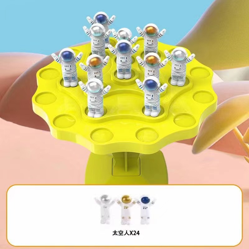 Juguetes de jardín de infantes juego de mesa para niños equilibrio astronauta padre-hijo juguetes interactivos juego de mesa educativo entrenamiento institución premio