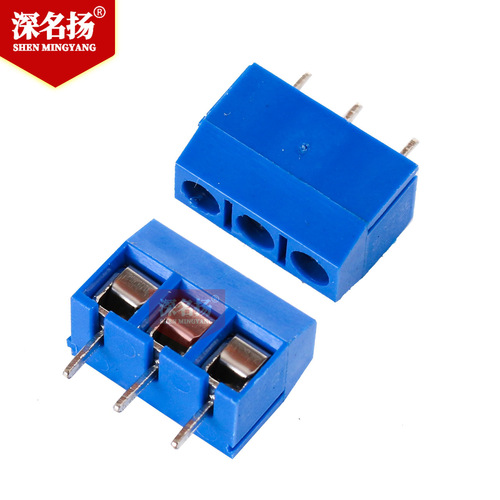 5.08 blue/green KF301 terminal block [2/3/4 positions] terminal block 2P/3P/4P optional