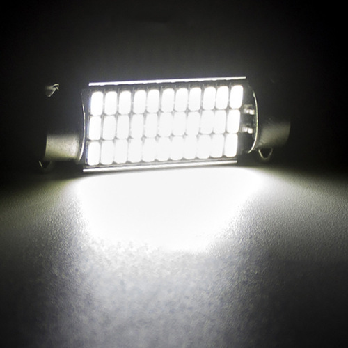 Cross-border exclusive supply of new high-bright car LED double-pointed reading roof light C5W 3014 18SMD 31MM