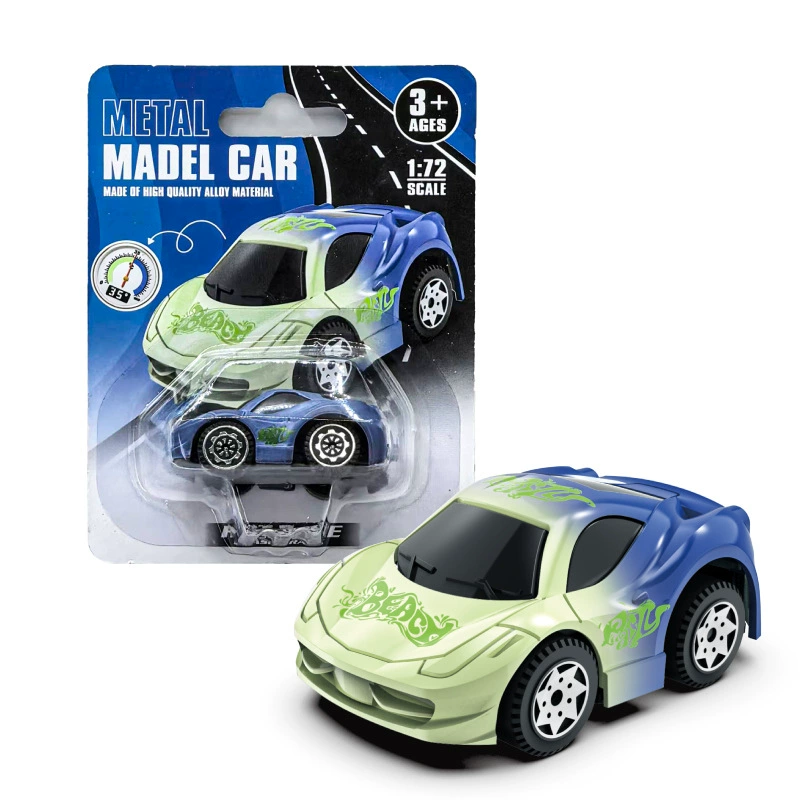 Changyang алюминиевая модель машины 1:64 - гоночная игрушка для мальчиков с термометром, металлический набор