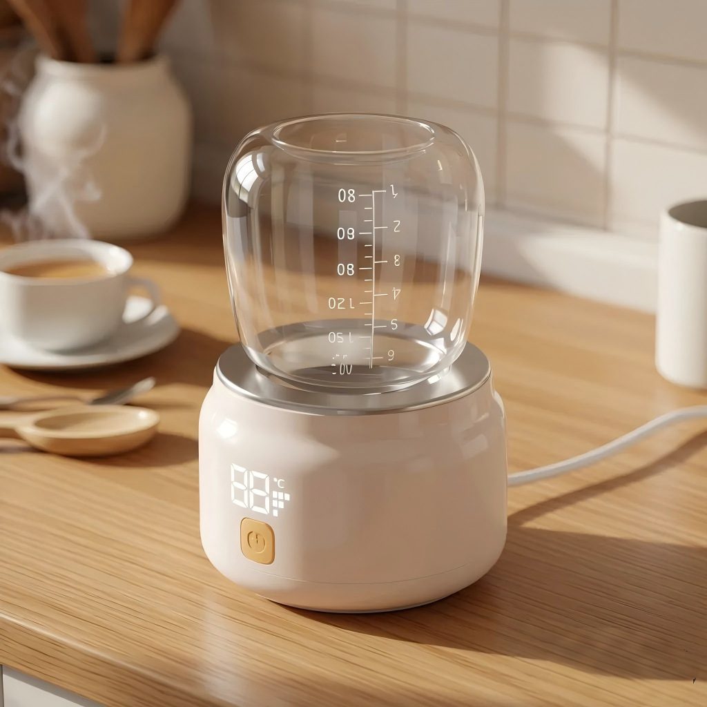 Alltomom Hot-Selling New Wireless Milk Warmer, Smart Electric Constant Temperature Breast Milk Heating Baby Milk Mixer