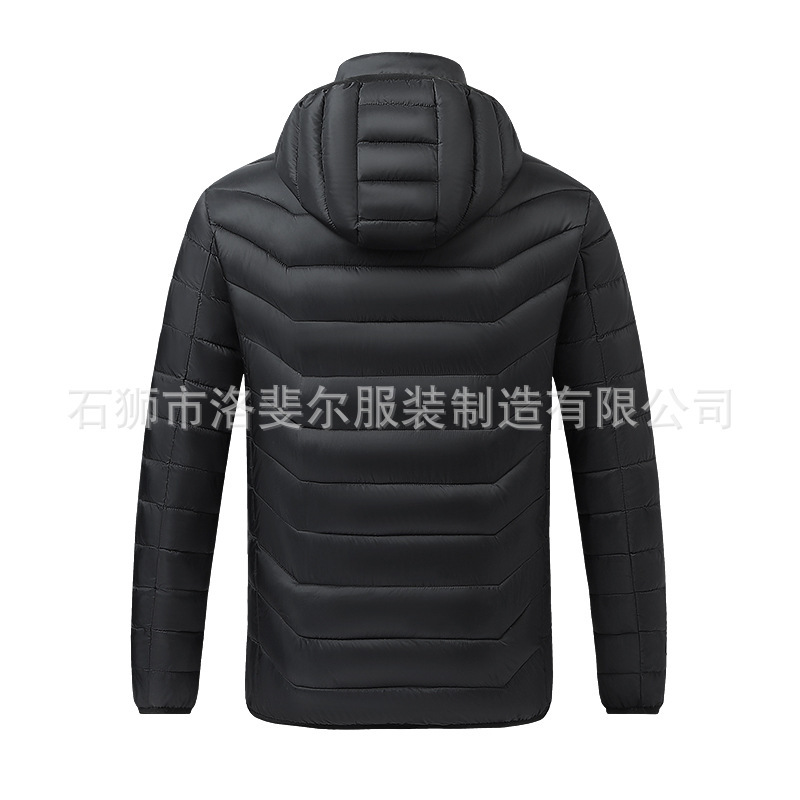 跨境冬季智能发热棉服保暖服发热服加热男女款厂家直售现货速发|undefined