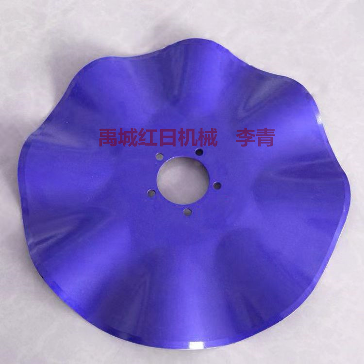 出口波纹耙片     660*6mm圆盘犁犁片    东南亚平盘犁片尾轮总成