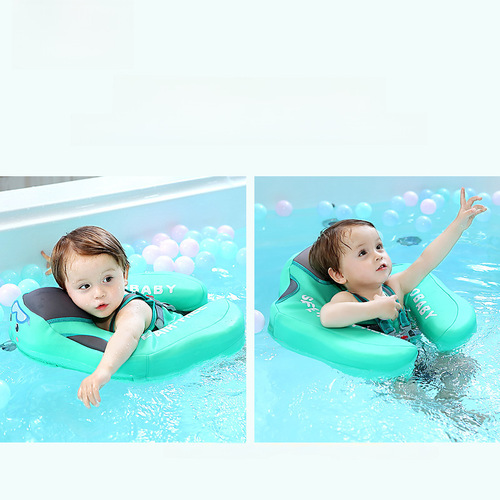 Mambobaby Float Pool - Airless Swim Ring for 0-3 Year Old Infants and Toddlers - Cross-border Shipping
