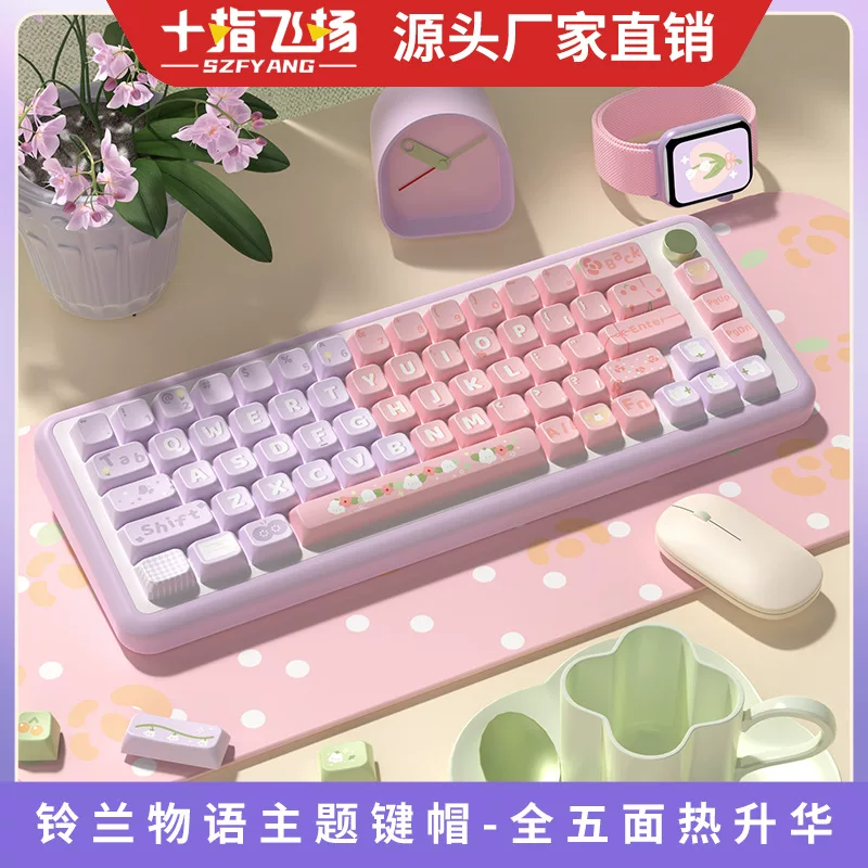 Linglan Story Original keycap MDA highly personalized customized PBT sublimation mechanical keyboard cap