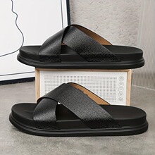 M 24422 Men's Outdoor Leather Sandals ��ʿ���� �羳ŷ��