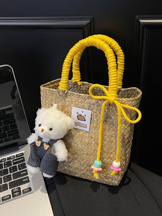 Summer bag, universal handheld straw basket, DIY