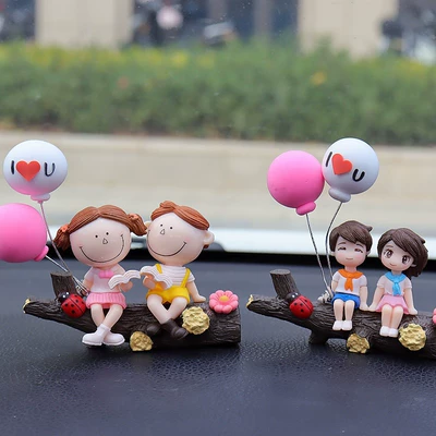 Car ornaments, Tree Branch Couple Car Interior