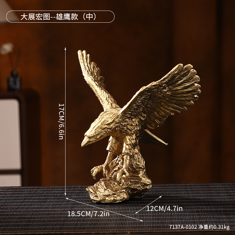 Golden Middle Eagle